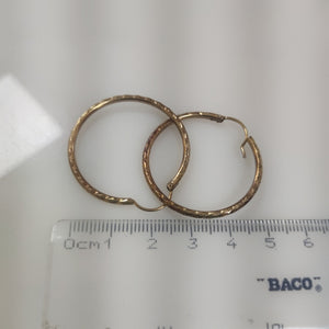 ARRACADAS PAR ORO 8 K 2.5 GRMS (SEMINUEVO)