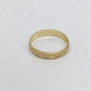 ARGOLLA ORO 10 K 1,30 GRMS (SEMINUEVO)