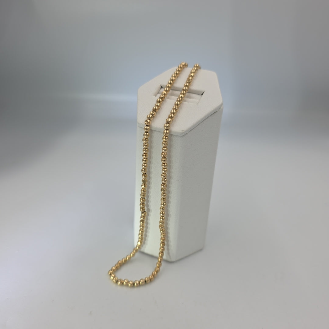 GARGANTILLA ORO 14 K 16,30 GRMS (SEMINUEVO)