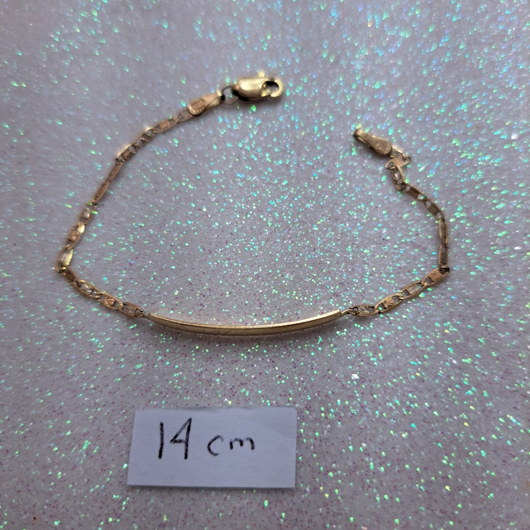 ESCLAVA ORO 10 K 1.4 GRMS (SEMINUEVO)