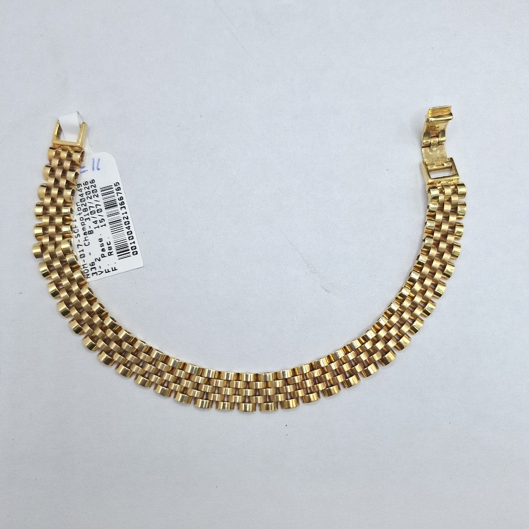PULSERA ORO 14 K 16.2 GRMS (SEMINUEVO)