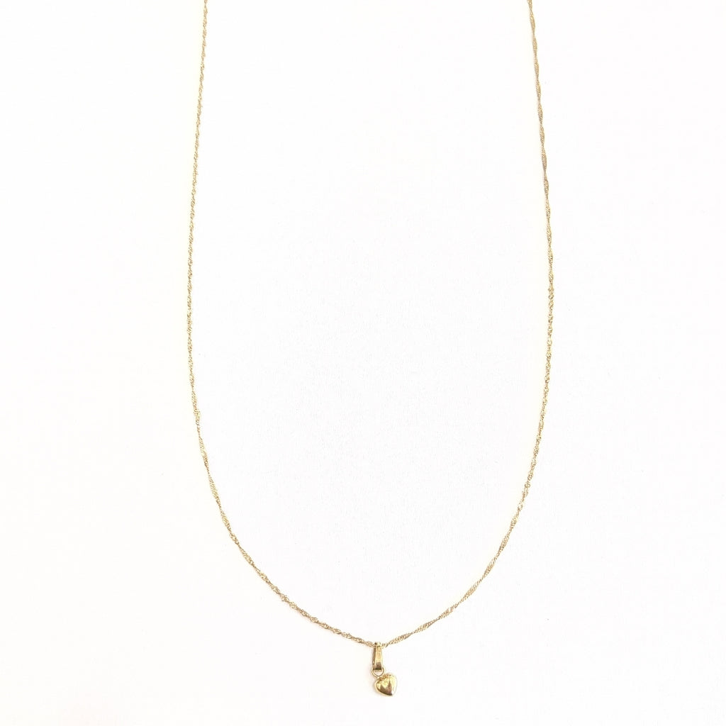 CADENA, DIJE ORO 10 K 1.5 GRMS (SEMINUEVO)