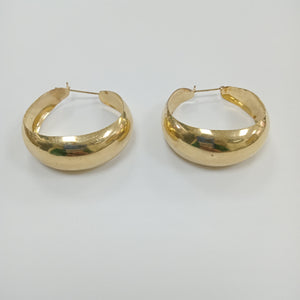 ARRACADAS PAR ORO 14 K 7.7 GRMS (SEMINUEVO)