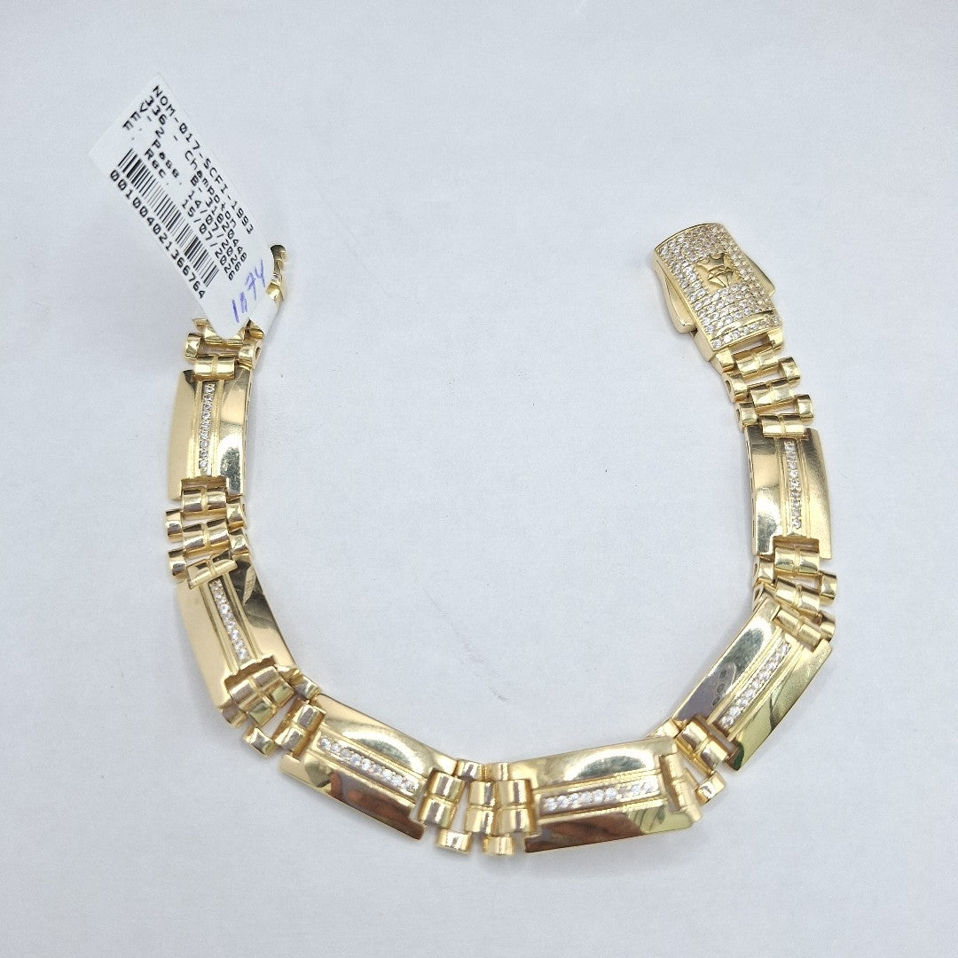 PULSERA ORO 14 K 21.3 GRMS (SEMINUEVO)