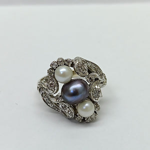 ANILLITO ORO, ORO BLANCO 14 K 6.4 GRMS (SEMINUEVO)