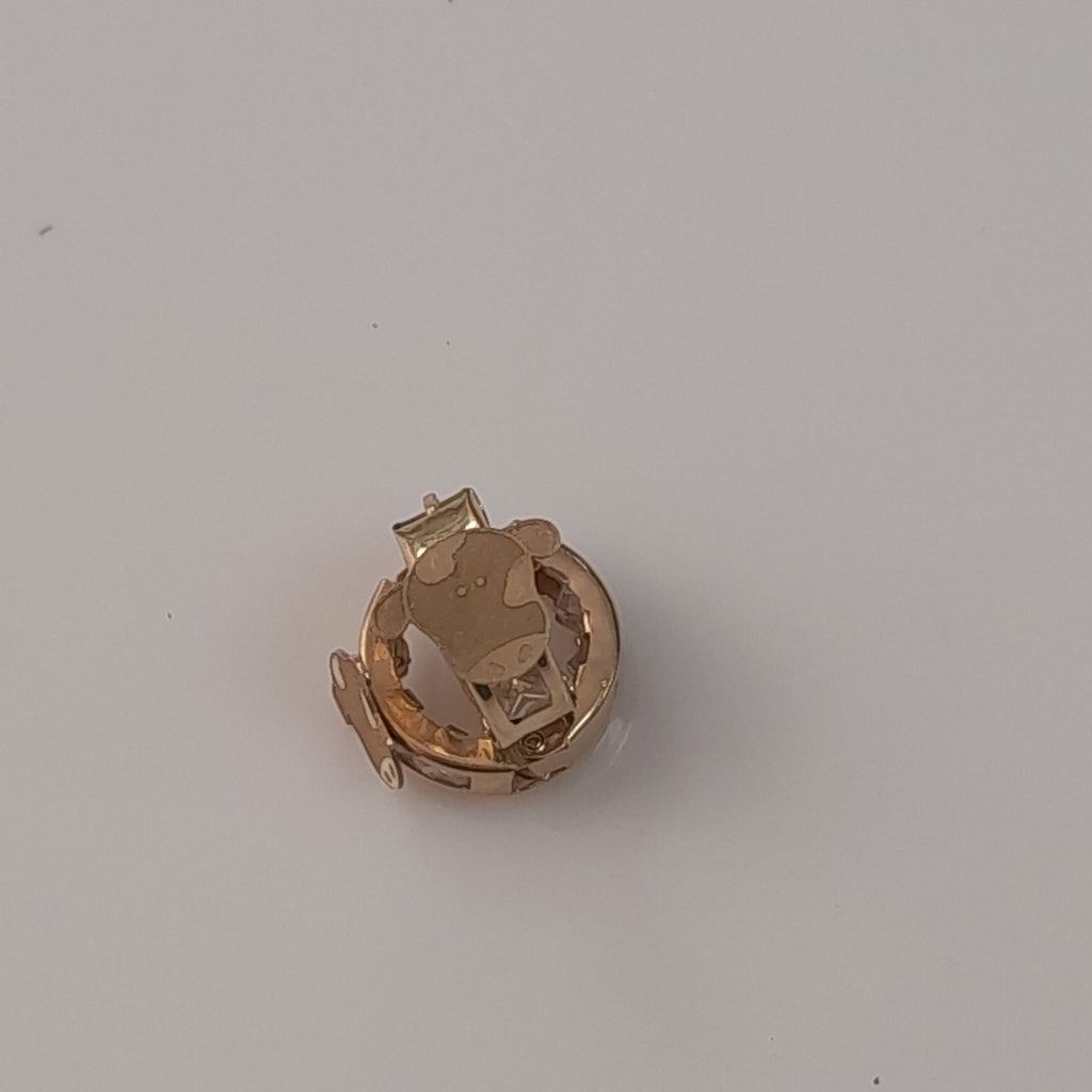 ARRACADAS PAR ORO 10 K 1.4 GRMS (SEMINUEVO)