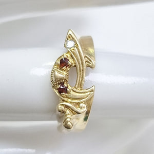 ANILLO ORO 10 K 4,50 GRMS (SEMINUEVO)