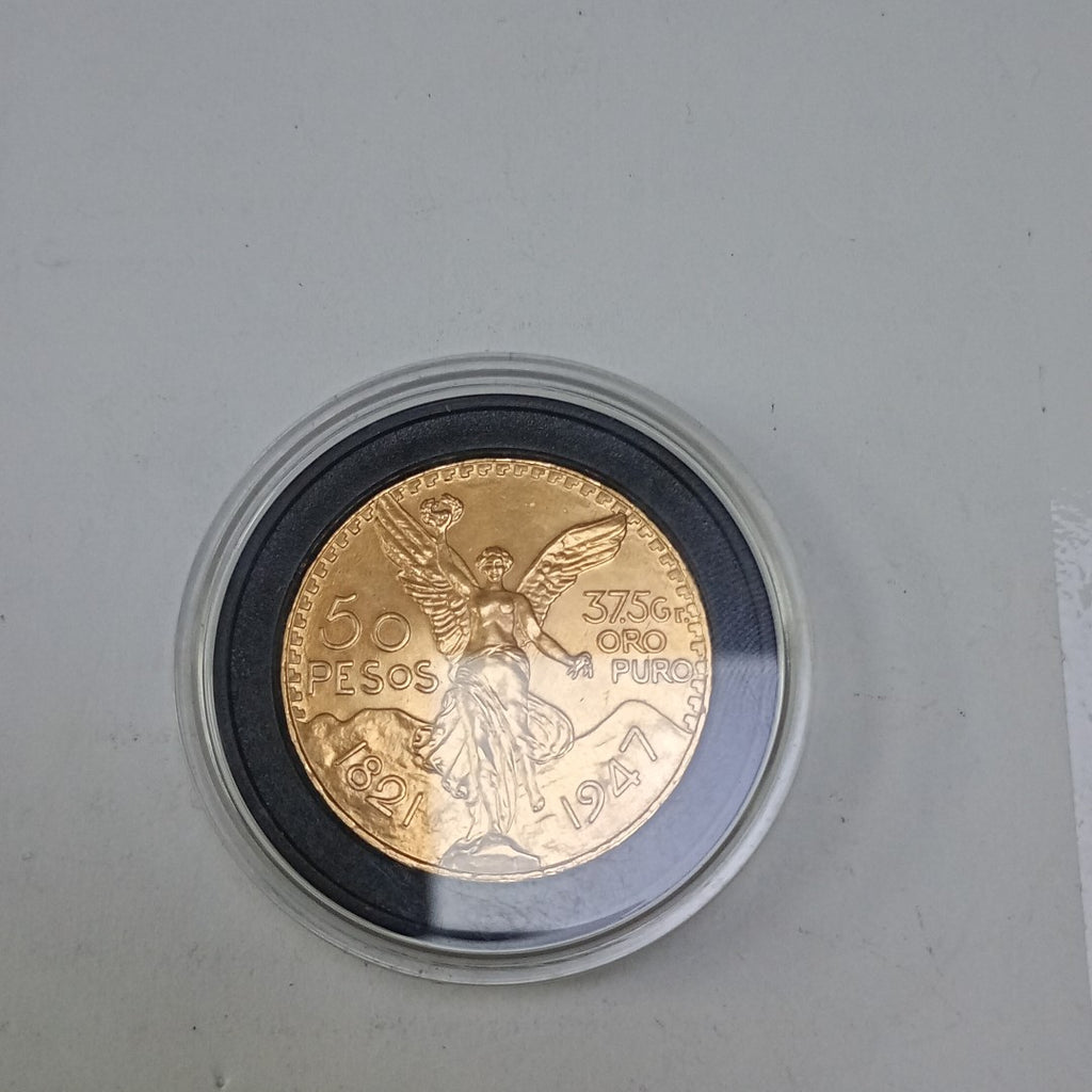 K1 41.6 GRMS 21 K IDENTIFICACIÓN MONEDA NOMINATIVA MONEDAS PESOS 50 PESOS (SEMINUEVO)