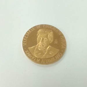MEDALLA CONMEMORATIVA ORO 21 K 41.7 GRMS (SEMINUEVO)