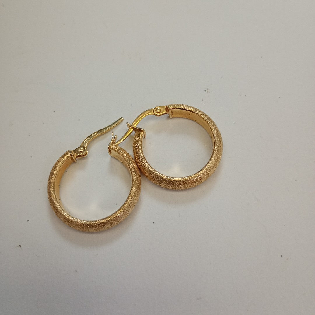 ARRACADAS PAR ORO 14 K 1,60 GRMS (SEMINUEVO)
