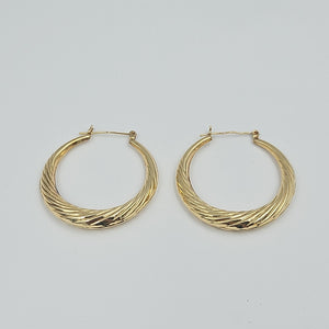 ARRACADAS PAR ORO 14 K 3.6 GRMS (SEMINUEVO)