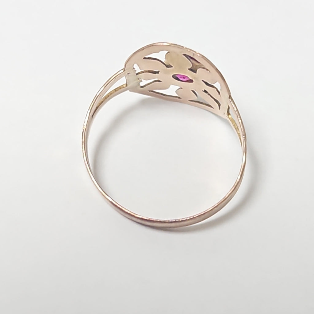 ANILLO ORO 8 K 1.1 GRMS (SEMINUEVO)