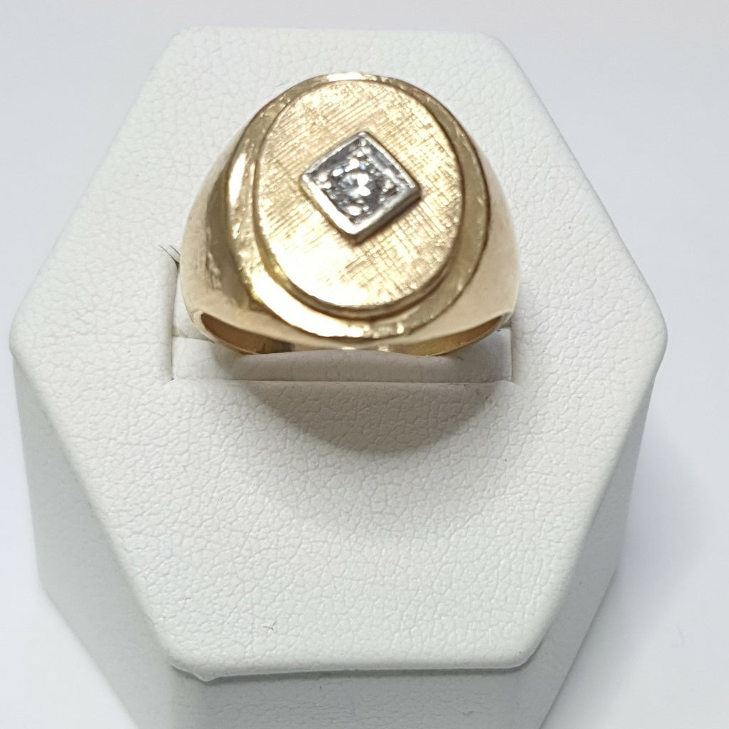 ANILLO ORO 14 K 15,70 GRMS (SEMINUEVO)