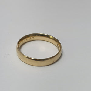 ARGOLLA ORO 14 K 2.7 GRMS (SEMINUEVO)