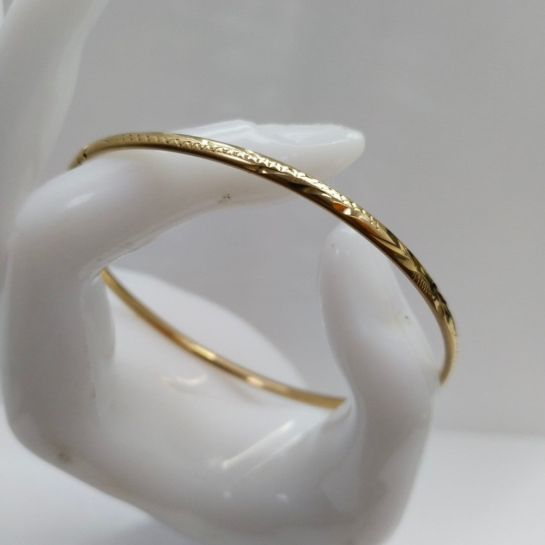 PULSERA RIGIDA ORO 8 K 3,90 GRMS (SEMINUEVO)