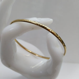 PULSERA RIGIDA ORO 8 K 3,90 GRMS (SEMINUEVO)