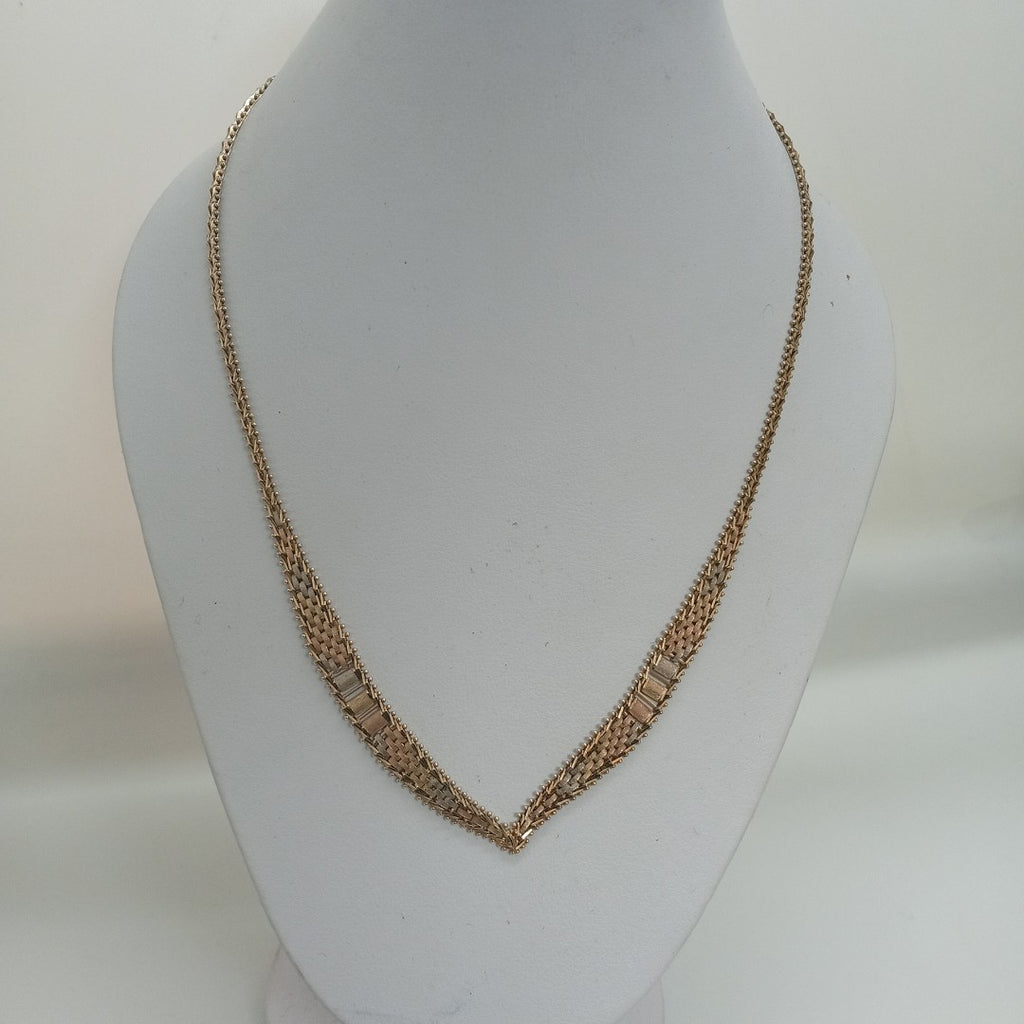 CADENA ORO COMBINADO 10 K 15.1 GRMS (SEMINUEVO)