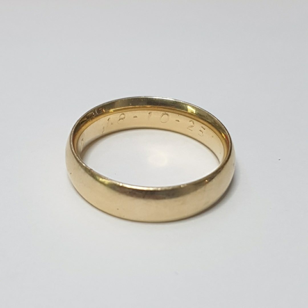 ARGOLLA ORO 14 K 3.5 GRMS (SEMINUEVO)