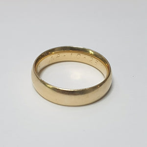 ARGOLLA ORO 14 K 3.5 GRMS (SEMINUEVO)