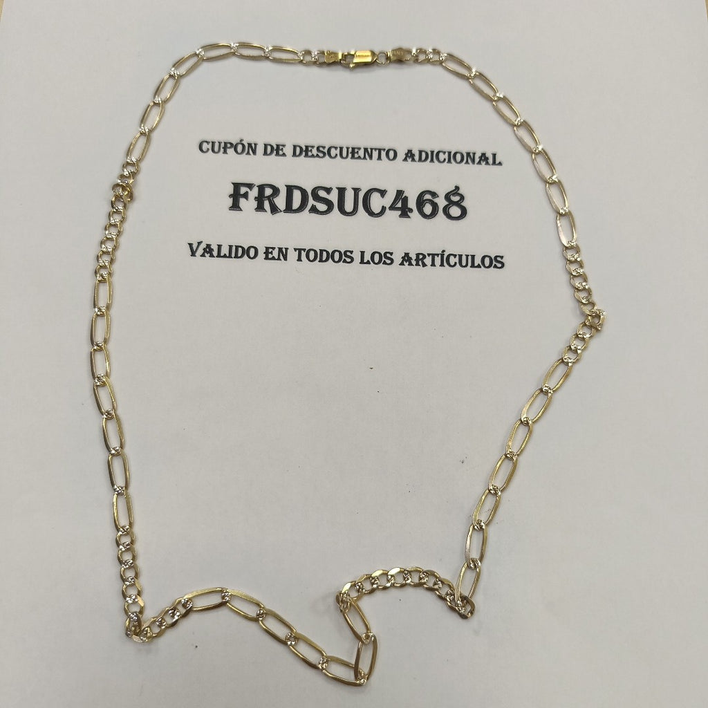 CADENA ORO,RODIADO 10 K 13,20 GRMS (SEMINUEVO)
