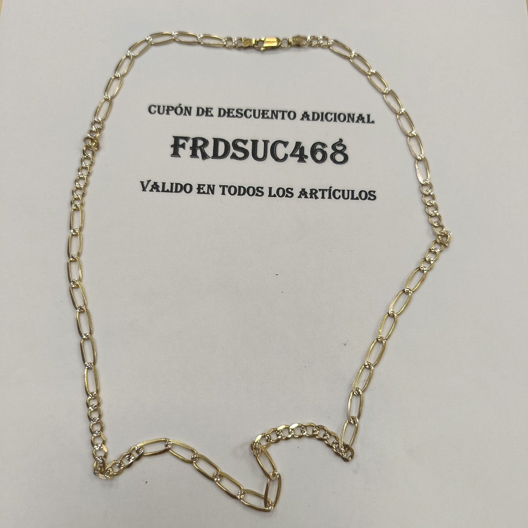 CADENA ORO,RODIADO 10 K 13,20 GRMS (SEMINUEVO)
