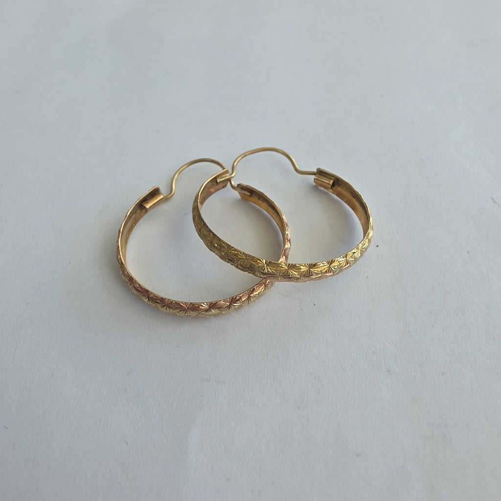 ARRACADAS PAR ORO COMBINADO 10 K 2.1 GRMS (SEMINUEVO)