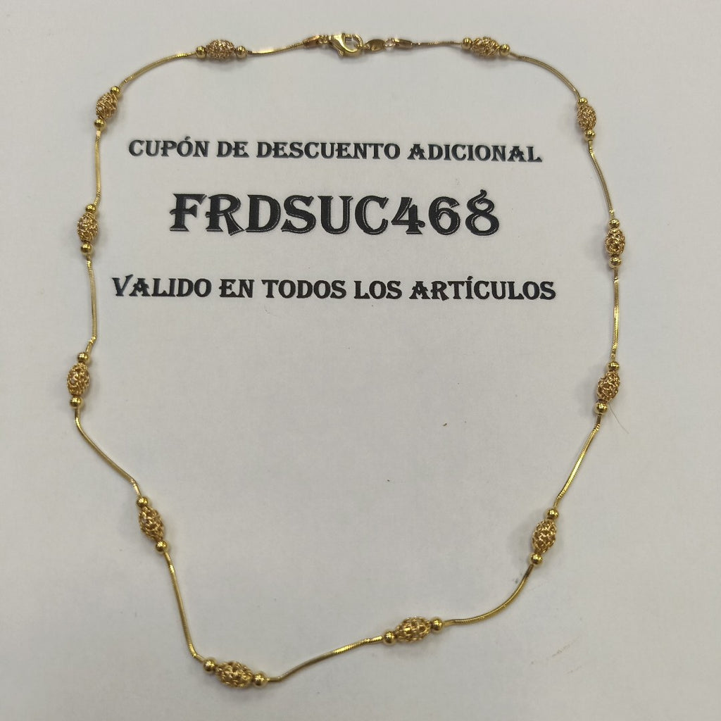 CADENA ORO 14 K 6,30 GRMS (SEMINUEVO)