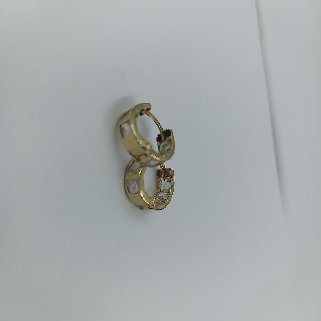 ARRACADAS PAR ORO 10 K 1.2 GRMS (SEMINUEVO)