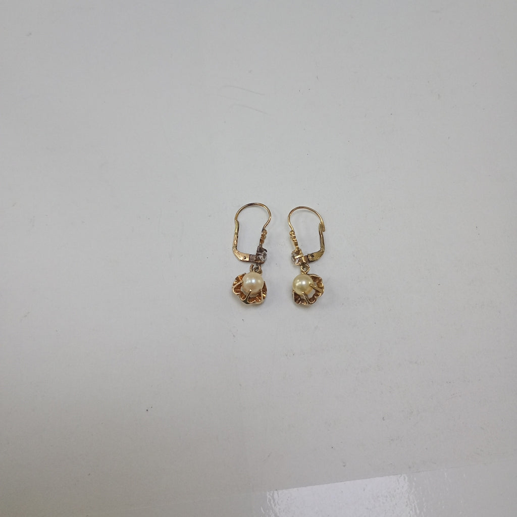 ARETES PAR ORO 10 K 3.2 GRMS (SEMINUEVO)