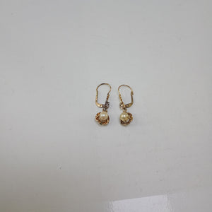 ARETES PAR ORO 10 K 3.2 GRMS (SEMINUEVO)