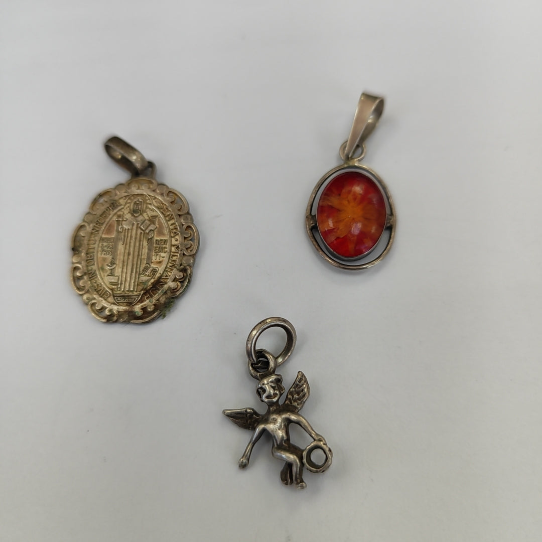 DIJE,MEDALLA RELIGIOSA PLATA 7,10 GRMS (SEMINUEVO)