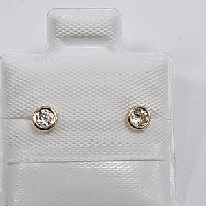 BROQUELES BROQUEL C CIRCONIA 14K 0.1501 GR (NUEVO)