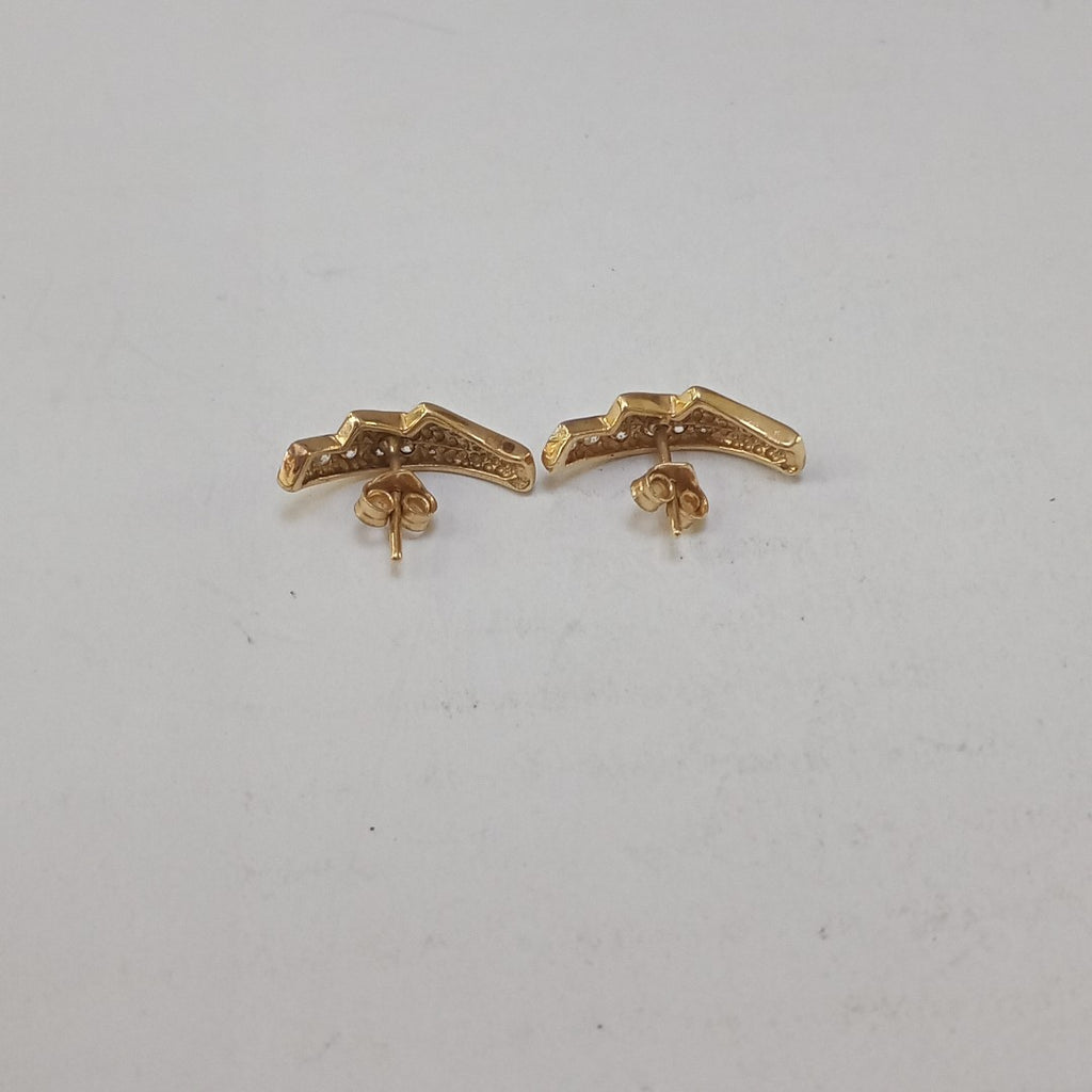 ARETES PAR ORO 14 K 2.7 GRMS (SEMINUEVO)