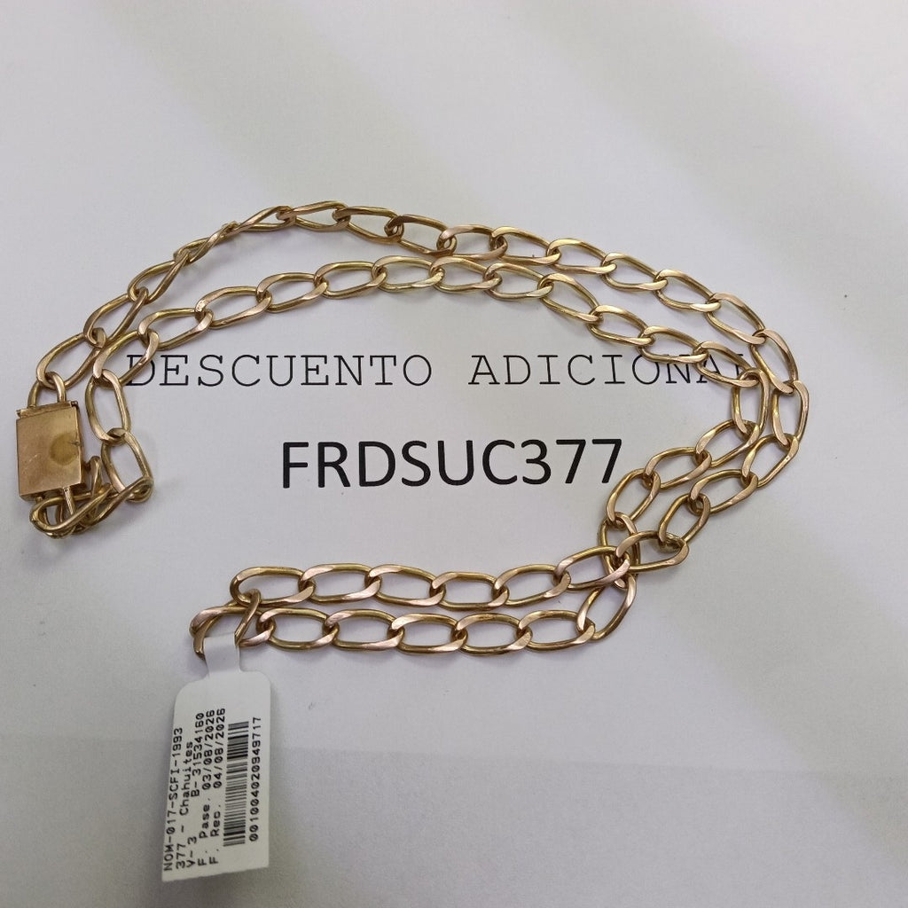 CADENA ORO 8 K 33.1 GRMS (SEMINUEVO)