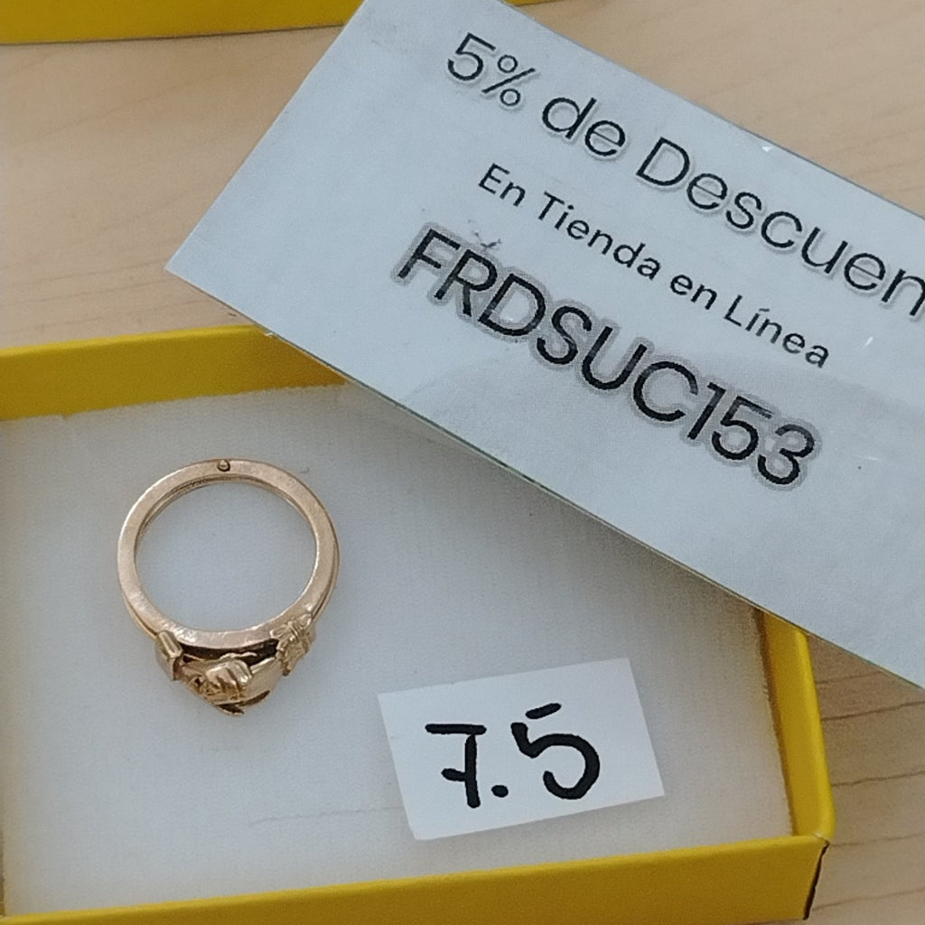 ANILLO ORO 10 K 4,20 GRMS (SEMINUEVO)
