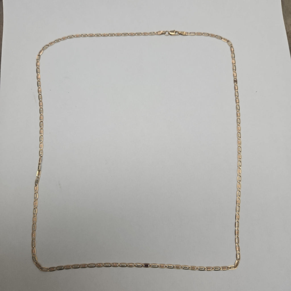 CADENA ORO COMBINADO 10 K 6,20 GRMS (SEMINUEVO)