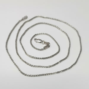 GARGANTILLA ORO BLANCO 14 K 3,50 GRMS (SEMINUEVO)