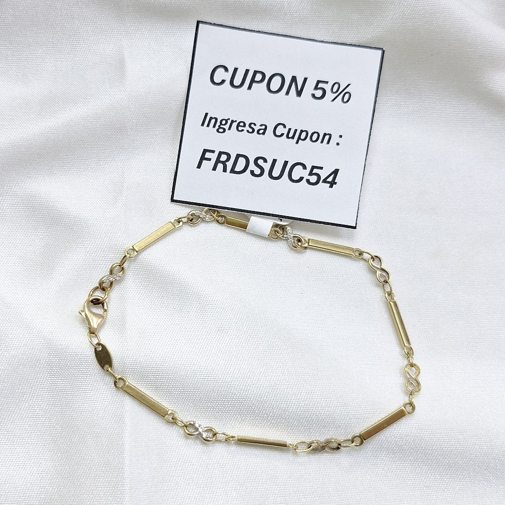 PULSERA ORO 14 K 2,90 GRMS (SEMINUEVO)
