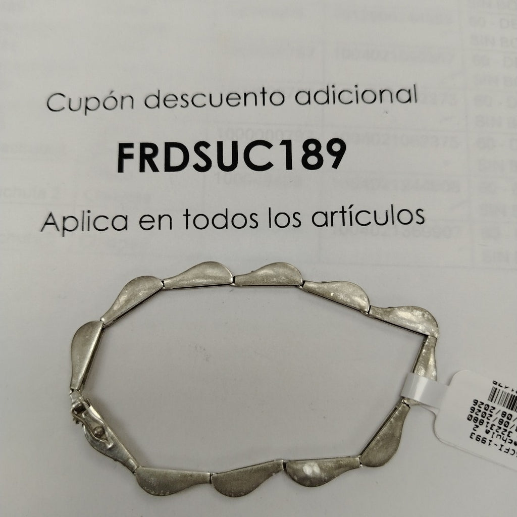 PULSERA PLATA 12.5 GRMS (SEMINUEVO)