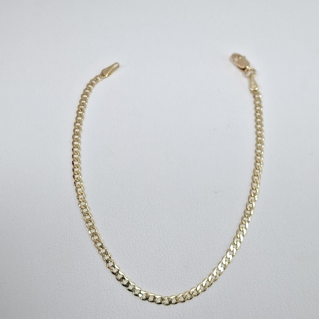 PULSERA BARBADA 14K 18 CM 2.1 GR (NUEVO)