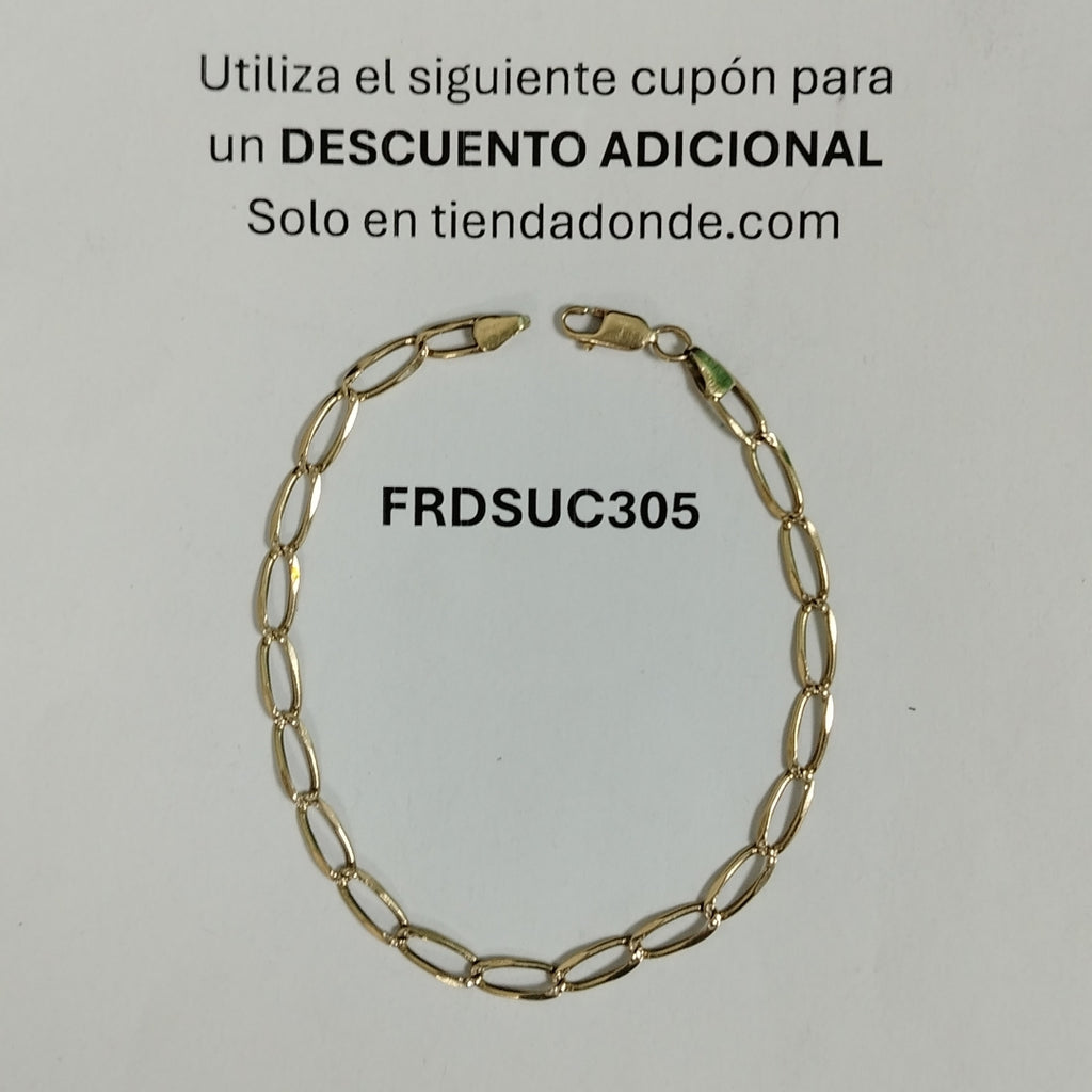 PULSERA ORO 14 K 5.3 GRMS (SEMINUEVO)