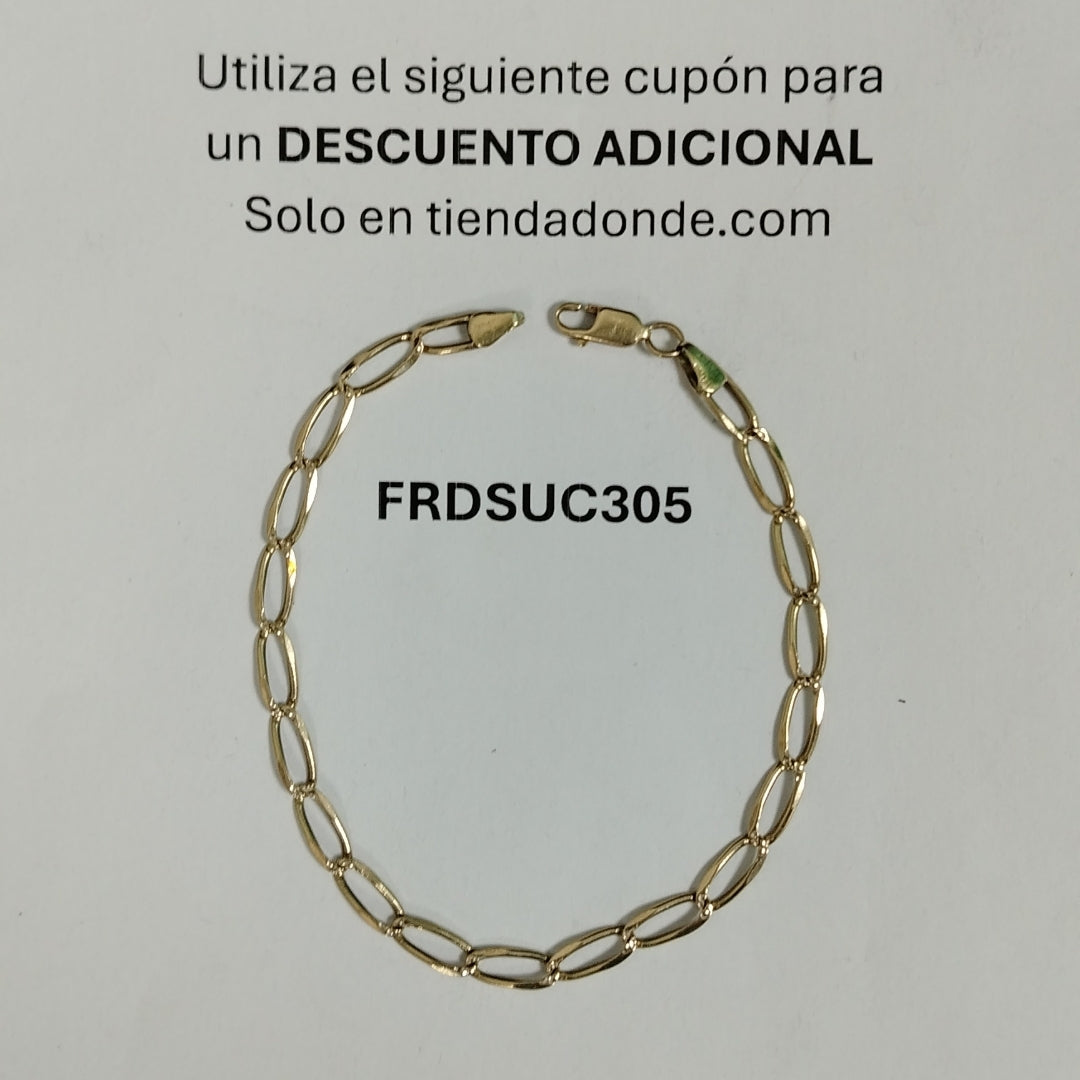 PULSERA ORO 14 K 5.3 GRMS (SEMINUEVO)