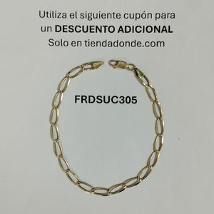 PULSERA ORO 14 K 5.3 GRMS (SEMINUEVO)