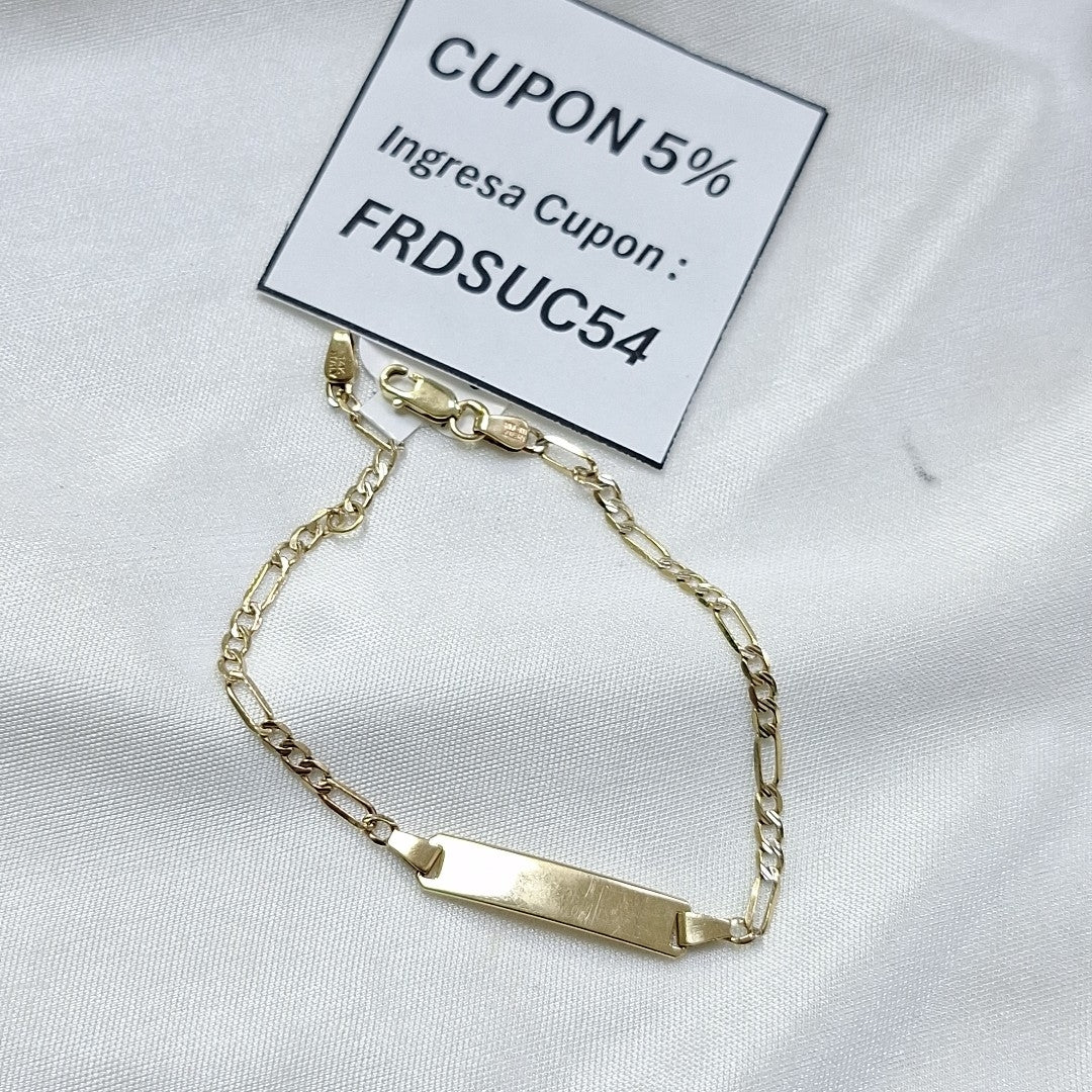 ESCLAVA ORO 14 K 2,60 GRMS (SEMINUEVO)