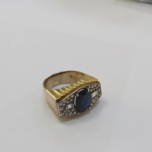 ANILLO ORO 14 K 16,20 GRMS (SEMINUEVO)