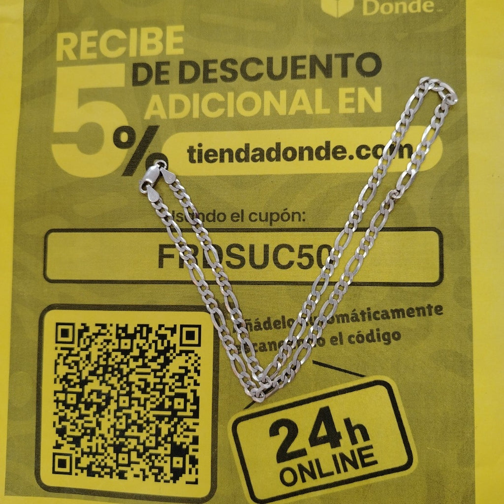 CADENA PLATA 13.2 GRMS (SEMINUEVO)