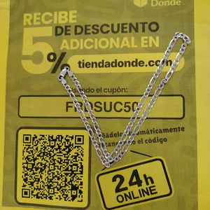 CADENA PLATA 13.2 GRMS (SEMINUEVO)