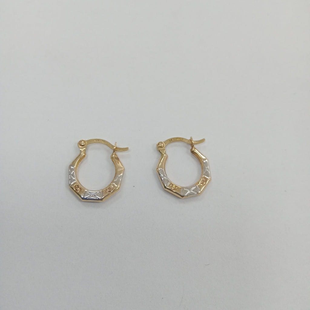 ARRACADAS PAR ORO 14 K 0,50 GRMS (SEMINUEVO)