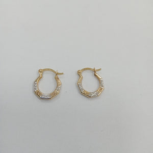ARRACADAS PAR ORO 14 K 0,50 GRMS (SEMINUEVO)