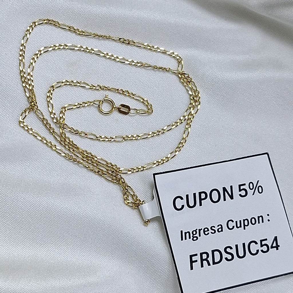 CADENA ORO 14 K 3,30 GRMS (SEMINUEVO)